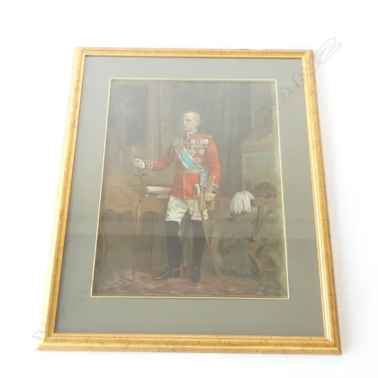 CHROMOLITHOGRAPH OF FIELD MARSHAL LORD ROBERTS OF KHARTOUM