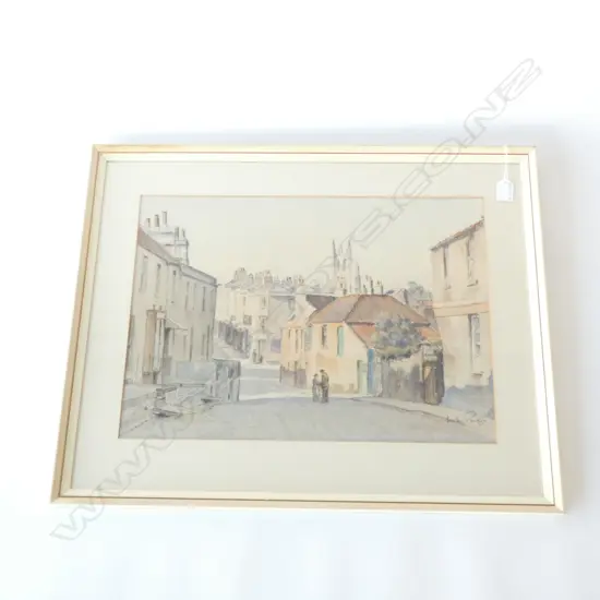 HECTOR PARKER? 'ST SAVIOURS CHURCH - LARKHALL - BATH' W/C '43 370 X 510MM