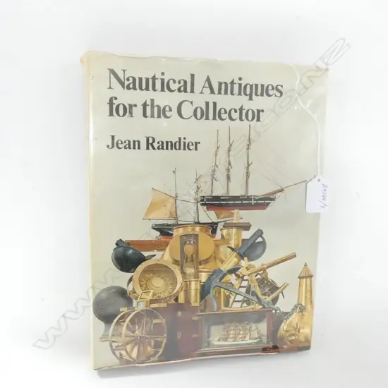 NAUTICAL ANTIQUES FOR THE COLLECTOR (BOOK) by JEAN RANDIER