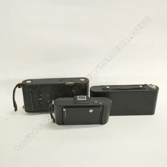 3 FOLDING CAMERAS