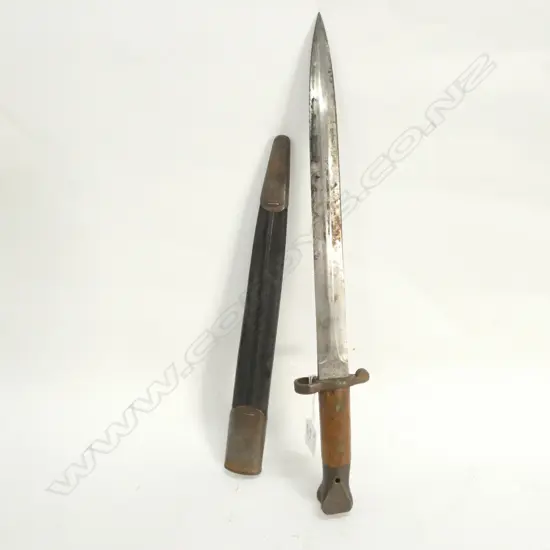 (18824) WILKINSON LONDON BAYONET IN SCABBARD L.442mm