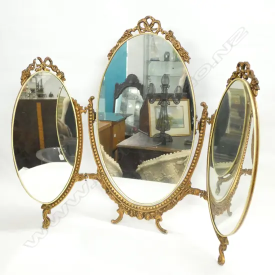 3 FOLD VANITY MIRROR H. 600MM