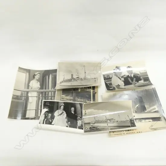 1950s press photographs including QEII  royal visit 