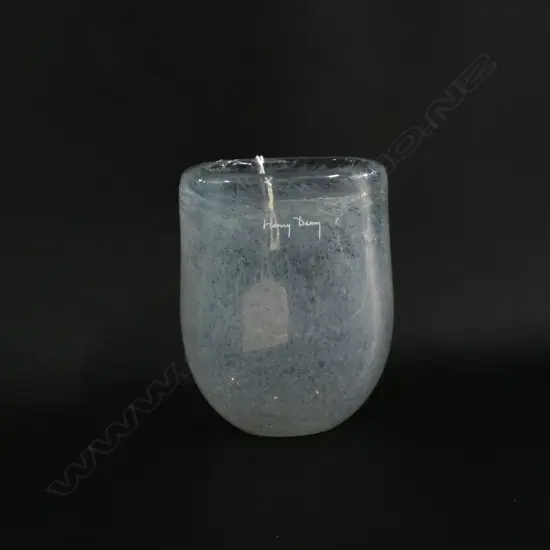 HENRY DEAN GLASS VASE 