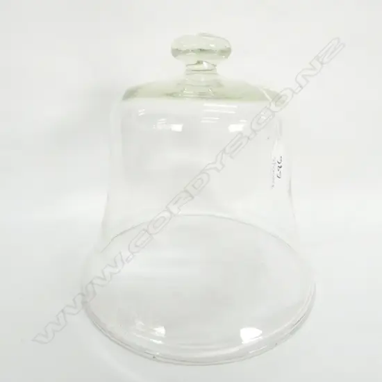 FRENCH GLASS CLOCHE H. 240MM