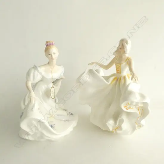 2 R/DOULTON FIGURINES 'SWEET SEVENTEEN' & 'KATHY' H. 200MM