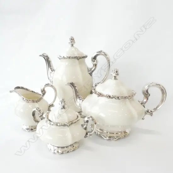 4 PCE ROSENTHAL COFFEE / TEA SERVICE H. 270MM