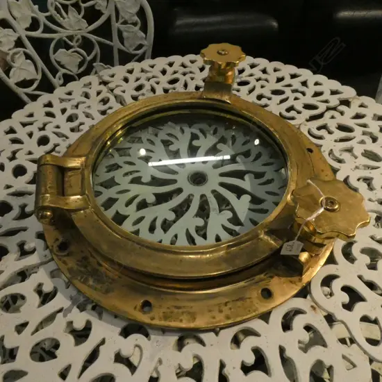 BRASS SHIPS PORT HOLE 515MM DIA