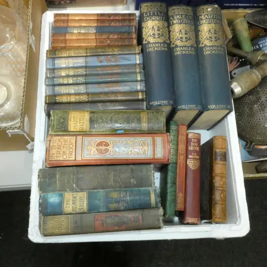 BOX 25 MIXED CHILDREN'S BOOKS C1880'S - 1900'S