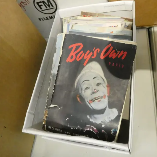 BOX 48 BOYS OWN MAGAZINES 1940'S
