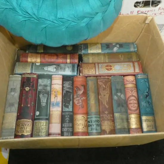 BOX 17 BOYS ADVENTURE BOOKS BY R.M.BALLANTYNE 