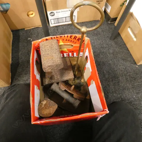 BOX LOT DOOR STOPS ETC