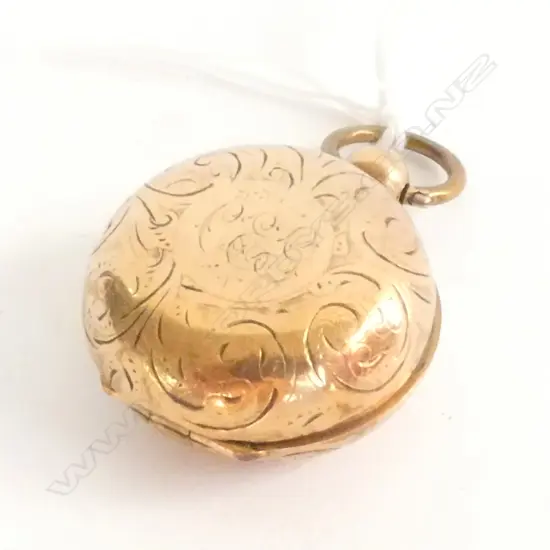 SOVEREIGN CASE, GOLD PLATED, CLIP DOESN’T CLOSE 