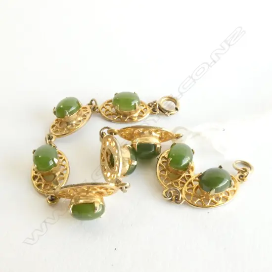 COSTUME GREENSTONE BRACELET L. 170MM