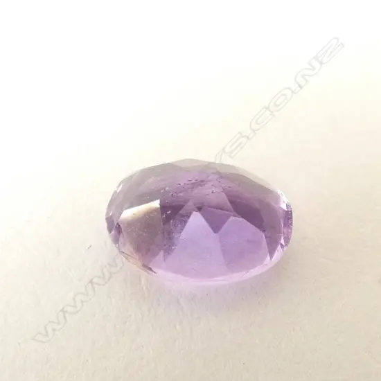 VIVID PURPLE UNSET OVAL AMETHYST 1.4CT