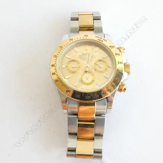 GENTS R***X COPY WATCH,  GOOD EXAMPLE OF DAYTONA.