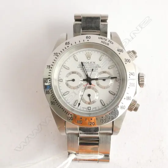 R***X DAYTONA COPY, DETACHED STRAP, WORKING 2.8gm