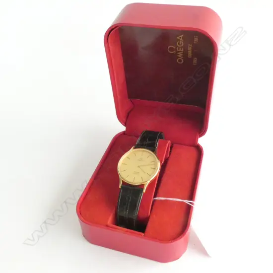 GENTS OMEGA DE VILLE QUARTZ WATCH - ORIGINAL BOX
