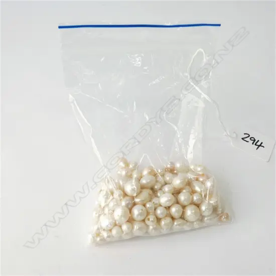 BAG OF FRESH WATER PEARLS - MIXED SIZES UP TO 10MM