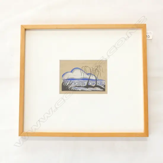 BLANCHE WORMALD (RUTLAND GROUP) UNTITLED GOUCHE C1930