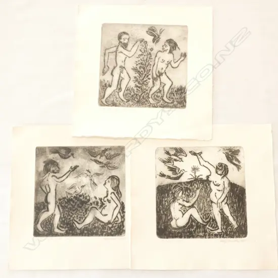 THREE BETTY BEADLE PRINTS