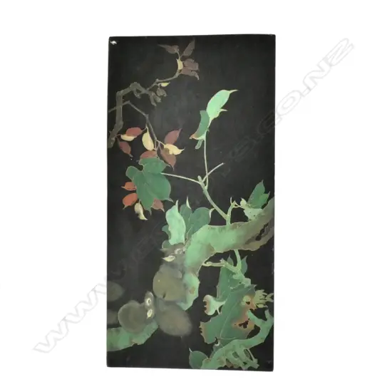 Japanese Laquer panel c1950