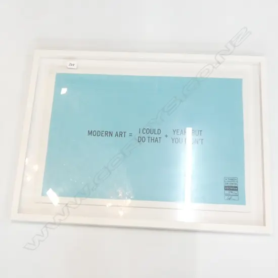 LIMITED EDITION MODERN PRINT 570 X 770 MM