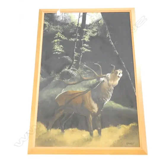 STAG PAINTING BY ERNST 720 X 1060MM