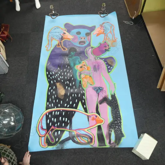 MIKA UNTITLED WORK ON PAPER 