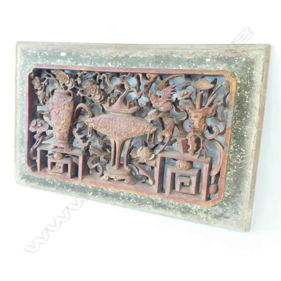 CHINESE WOODEN PANEL L 250 MM
