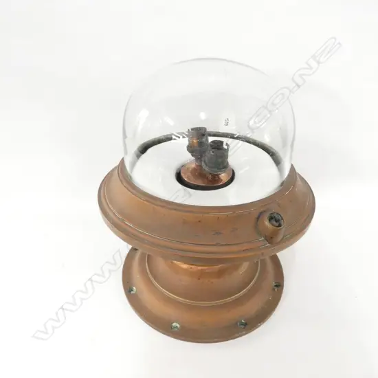 BRONZE PORTHOLE LAMP H. 300MM