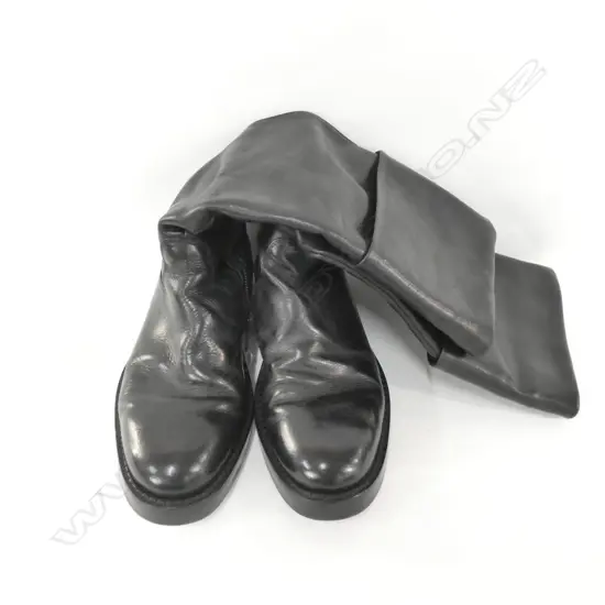PR ANN DEMEULEMEESTER LADIES BLACK BOOTS size 40