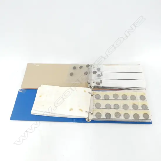 TWO ALBUMS NZ PRE & POST DECIMAL COINS