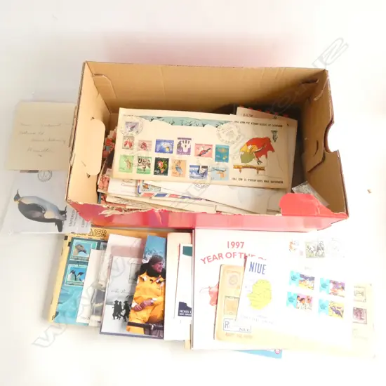 BOX LOT NEW ZEALAND FIRST DAY COVERS 