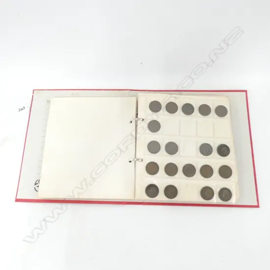 ALBUM OF OLD COINS 
