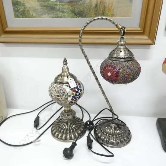 2 SIDE LAMPS H 450 MM