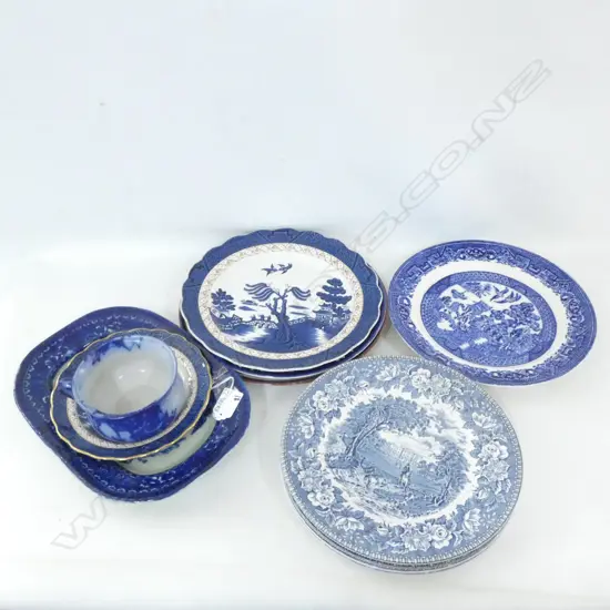 STACK OF CHINA B&W VARIOUS MAKERS