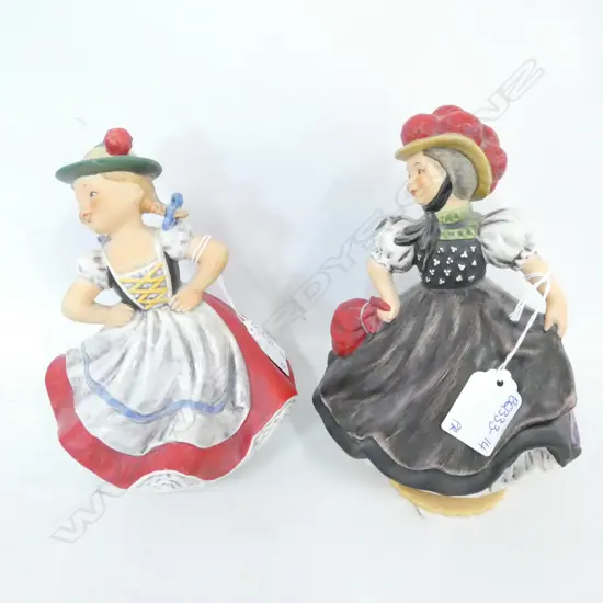 PR GOEBEL HUMMEL MUSICAL FIGURES, C1967 FF293 & FF301 C1968 H. 180MM