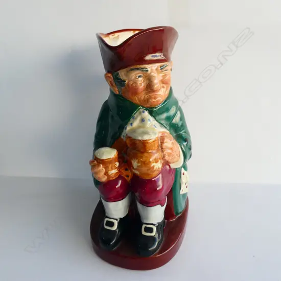 ROYAL DOULTON LG CHARACTER JUG 'OLD CHARLIE' H. 220MM