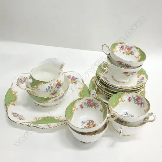 PARAGON ROCKINGHAM PART TEA SET