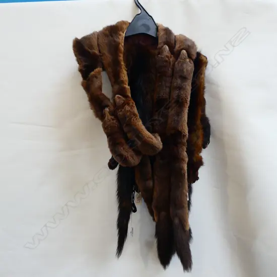 2 MINK STOLES + 1 OTHER