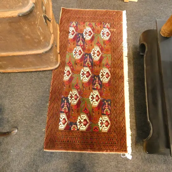 HAND KNOTTED WOOL PILE PERSIAN RUG 1250 X 1150MM