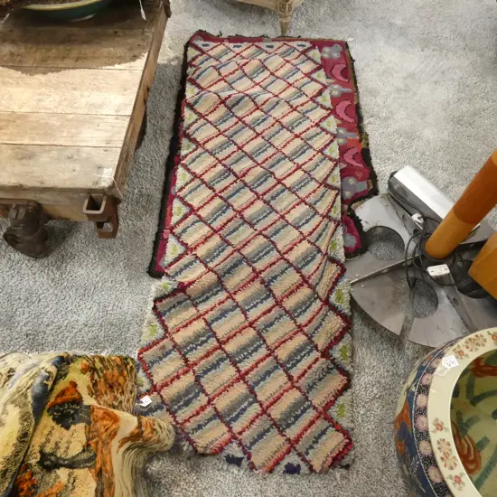 HANDHOOKED RUNNER C1940 L2000 W650