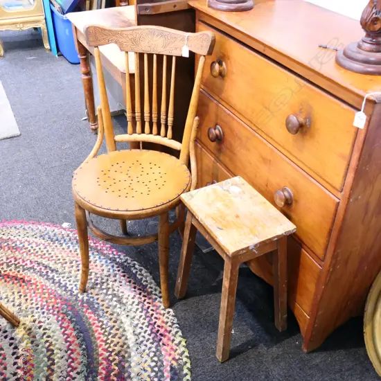 KITCHEN CHAIR AND STOOL 