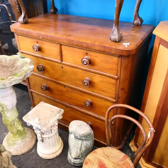 19thC CHEST OF DRAWERS