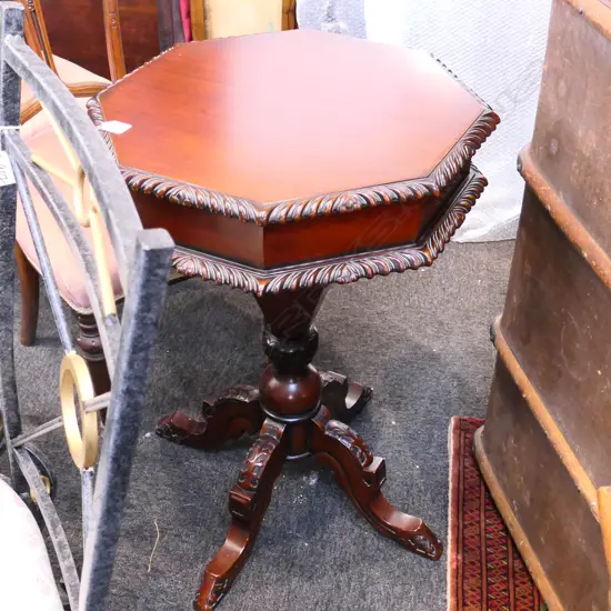 VICTORIAN STYLE SEWING TABLE