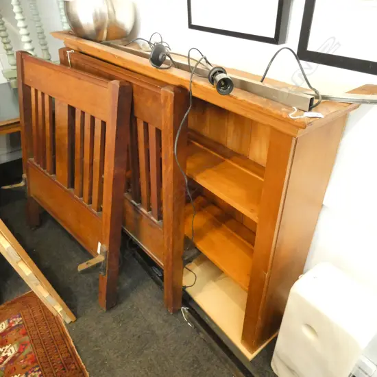 WOODEN BOOKSHELF BASE PLY H. 1130MM W. 1610MM