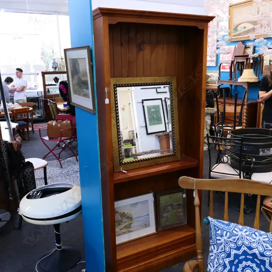 MODERN PINE BOOKCASE H2150 W900