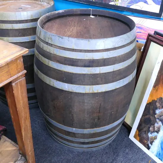 FRENCH WINE BARREL H. 880MM
