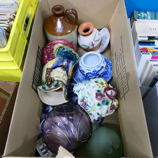 LOT ASST DOULTON/TOBY W/WOOD ETC